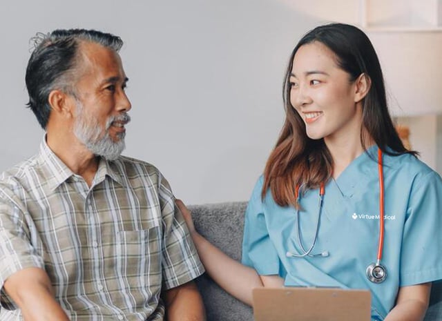 VM Staff with Stethoscope and Men
